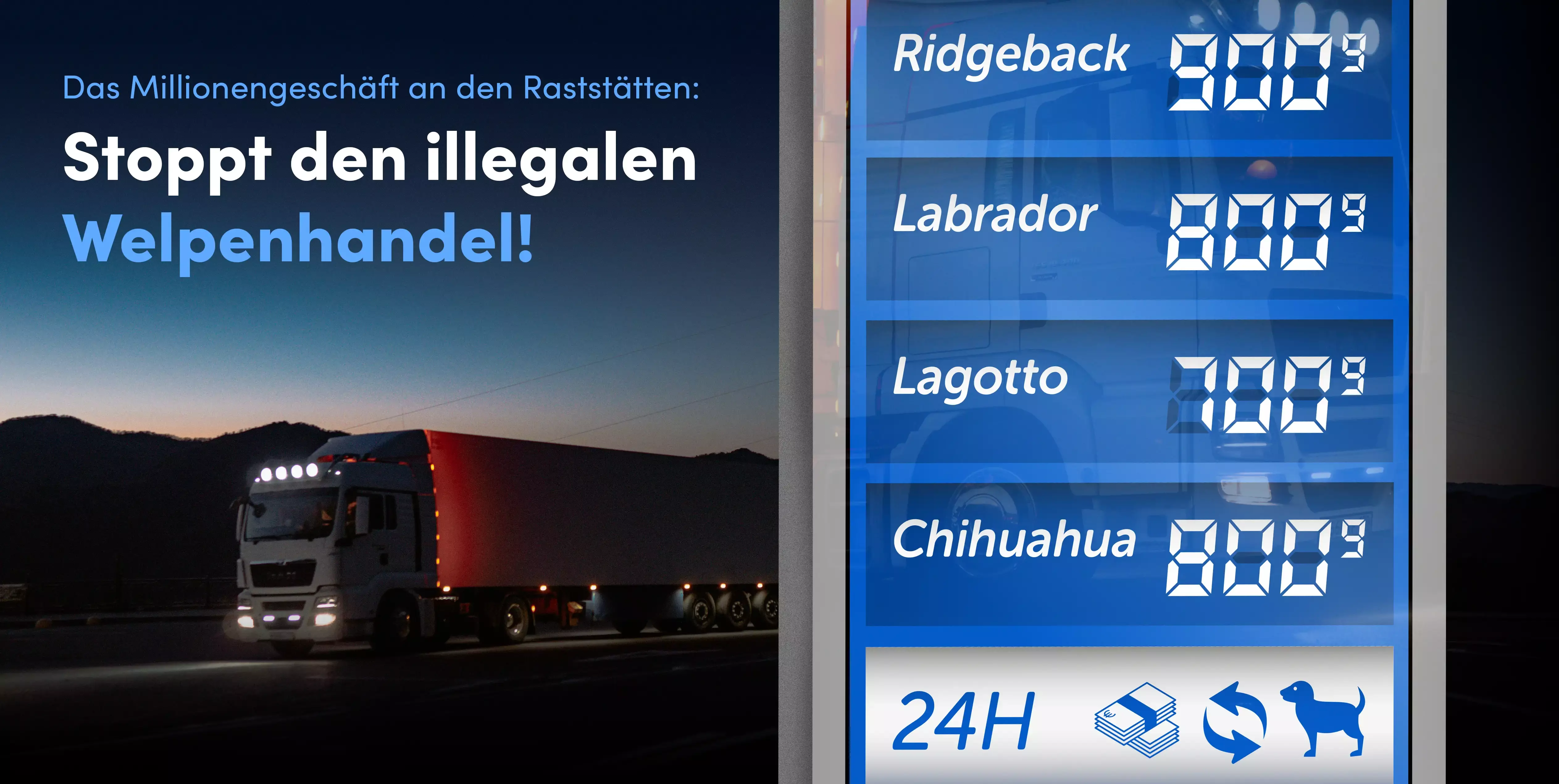 Banner oben - Welpenhandel